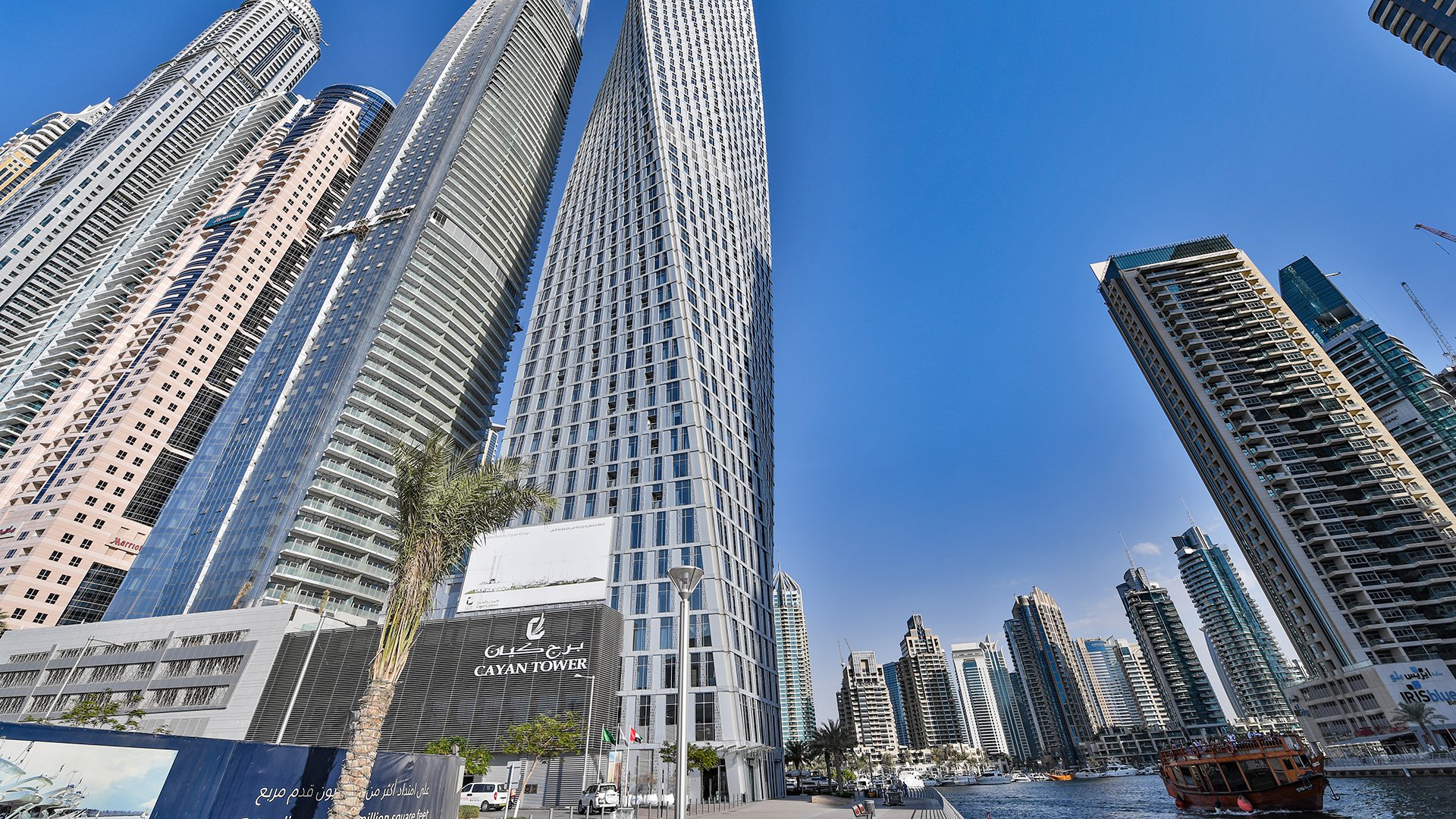 Ad Sale Apartment Dubai Marina Cayan Tower (Infinity Tower) refV0124DU