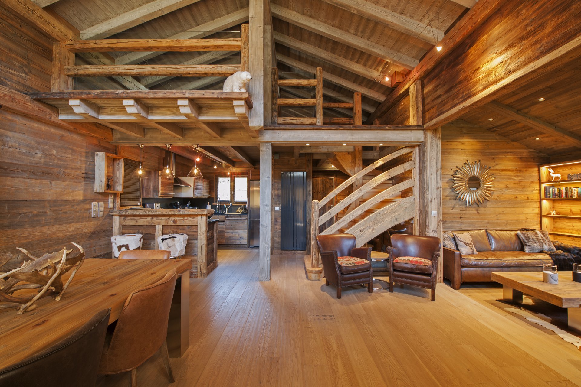Ad Seasonal rental Chalet Megève DemiQuartier (74120), 8 Capacity ref