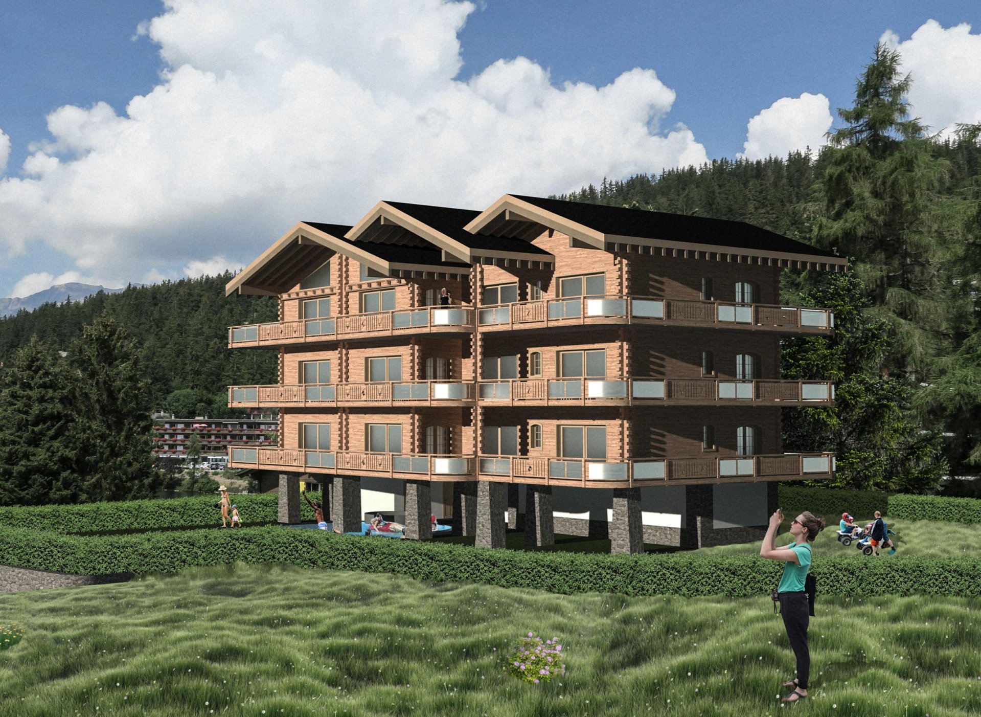 Ad New construction Apartment CransMontana (3963), 5 Rooms refP0002CR