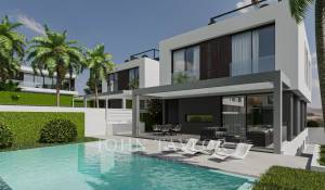New construction Villa Agios Tychonas