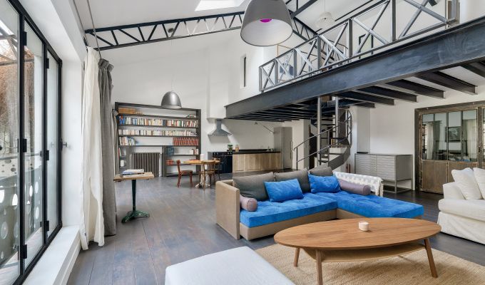 Sale Loft Paris 20ème