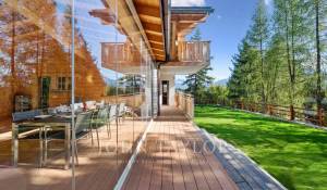 Seasonal rental Chalet Crans-Montana