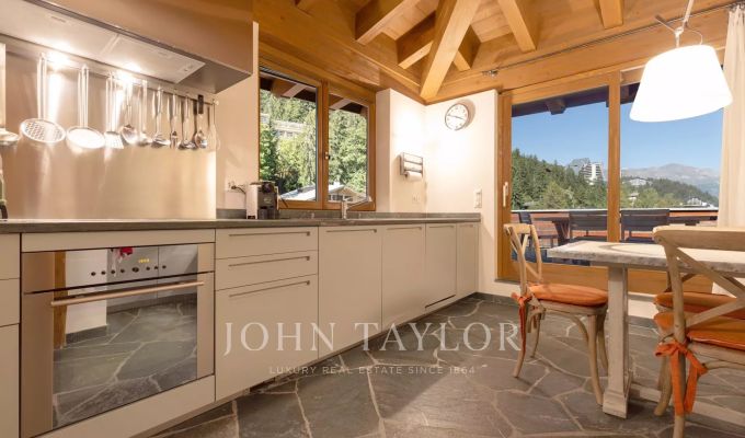Seasonal rental Penthouse Crans-Montana